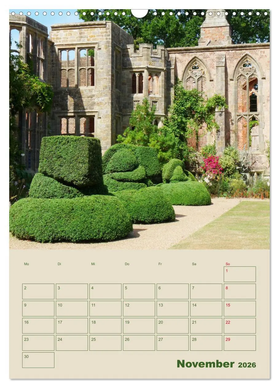 Bild: 9783516396775 | Schlösser und Gärten in England (Wandkalender 2026 DIN A3 hoch),...