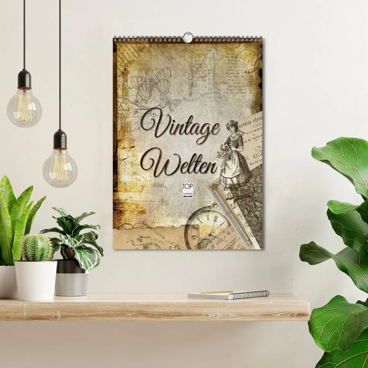Bild: 9783516466775 | Vintage Welten (Wandkalender 2026 DIN A3 hoch), CALVENDO...