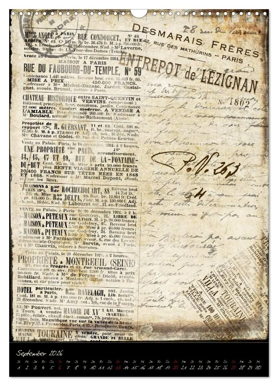 Bild: 9783516466775 | Vintage Welten (Wandkalender 2026 DIN A3 hoch), CALVENDO...
