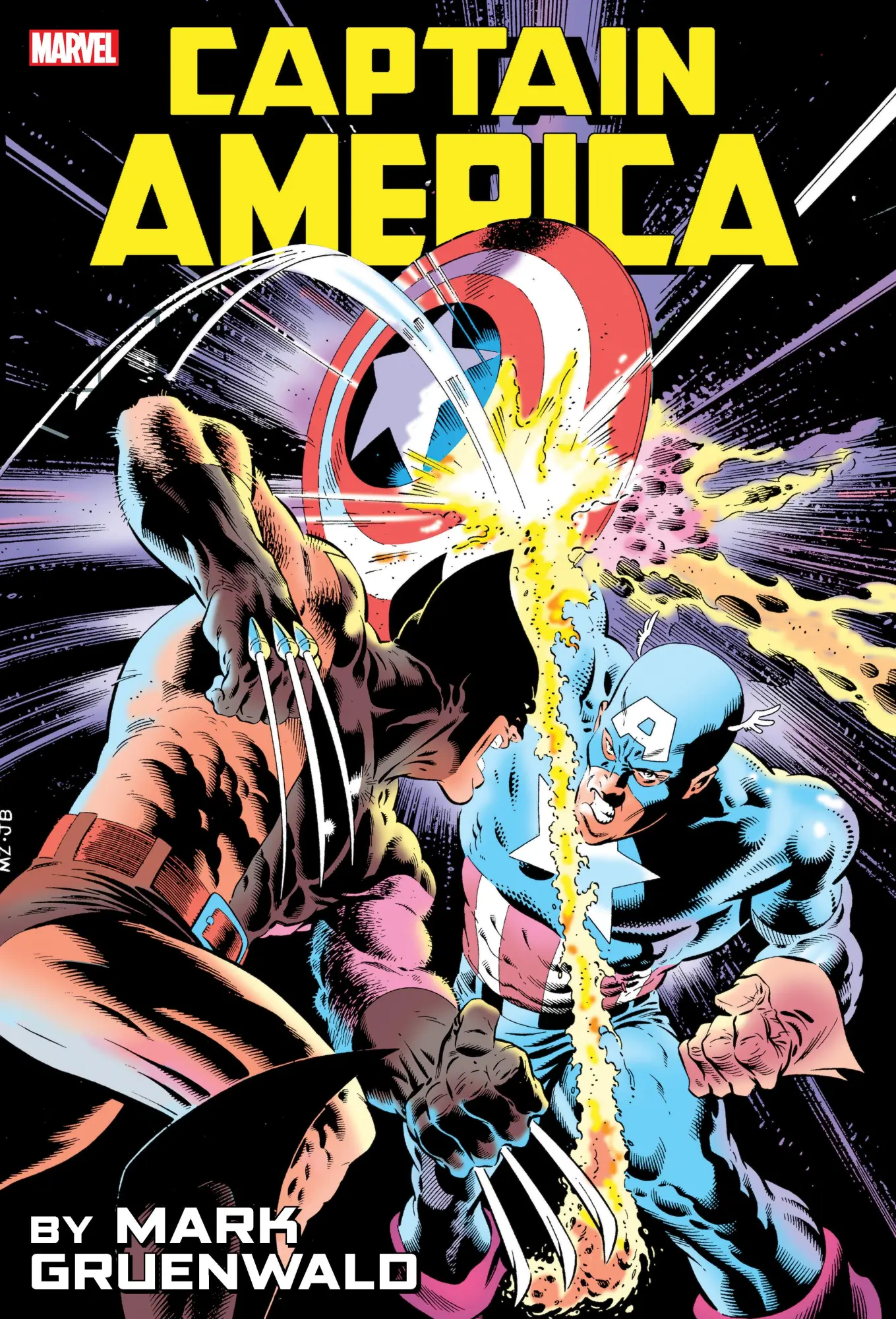Cover: 9781302956875 | Captain America By Mark Gruenwald Omnibus Vol. 1 Zeck Captain...