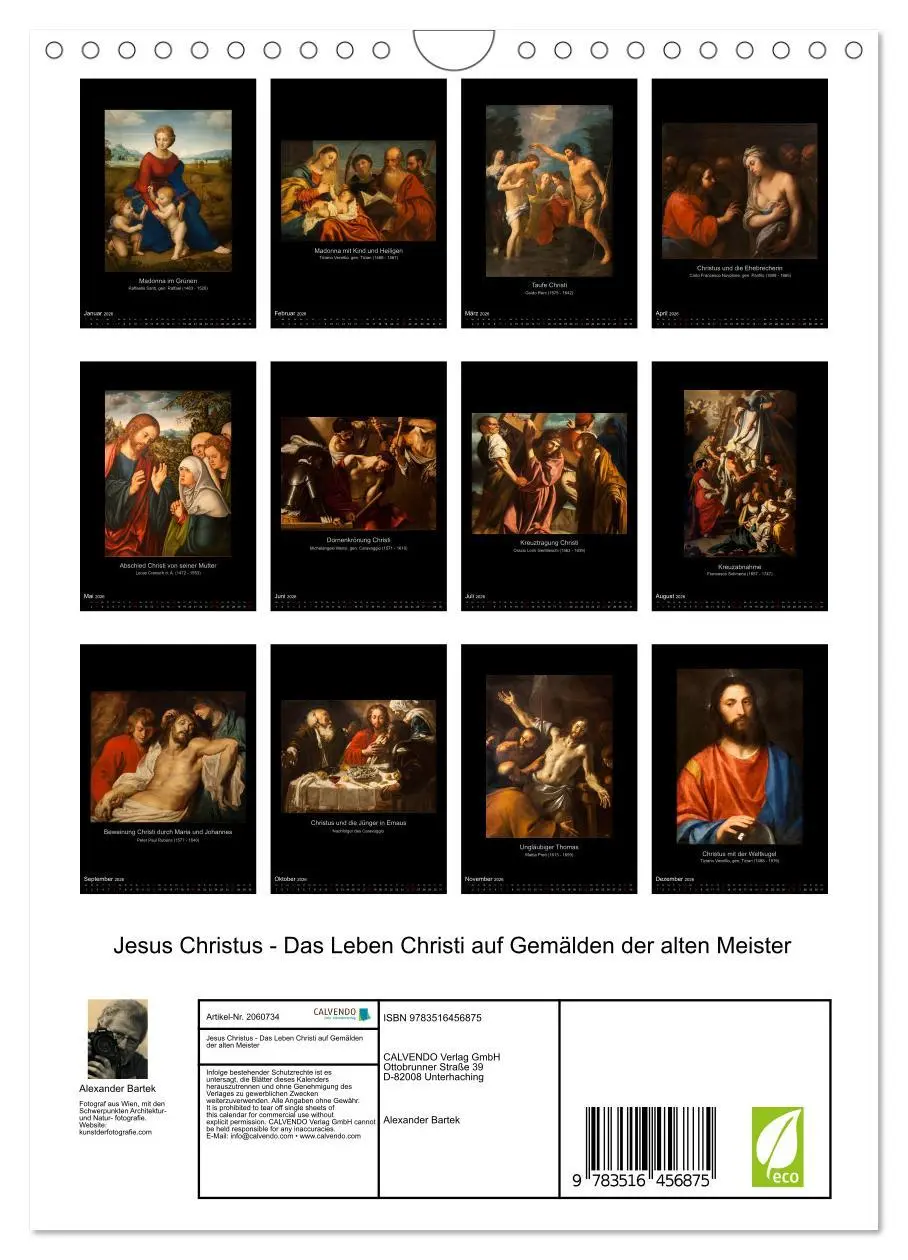 Bild: 9783516456875 | Jesus Christus - Das Leben Christi auf Gemälden der alten Meister...