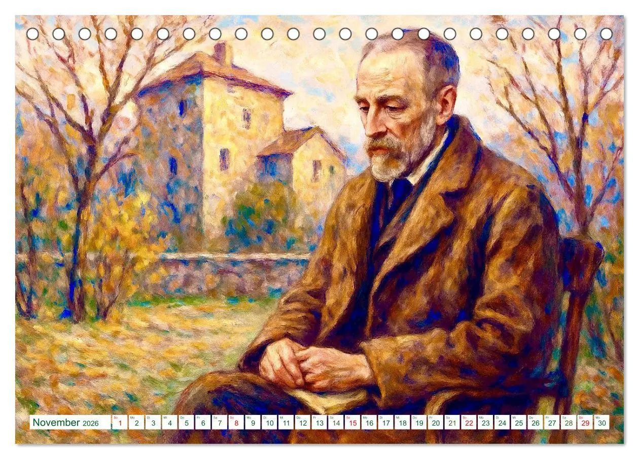 Bild: 9783516696875 | Rainer Maria Rilke. Sein Leben, seine Werke (Tischkalender 2026 DIN...