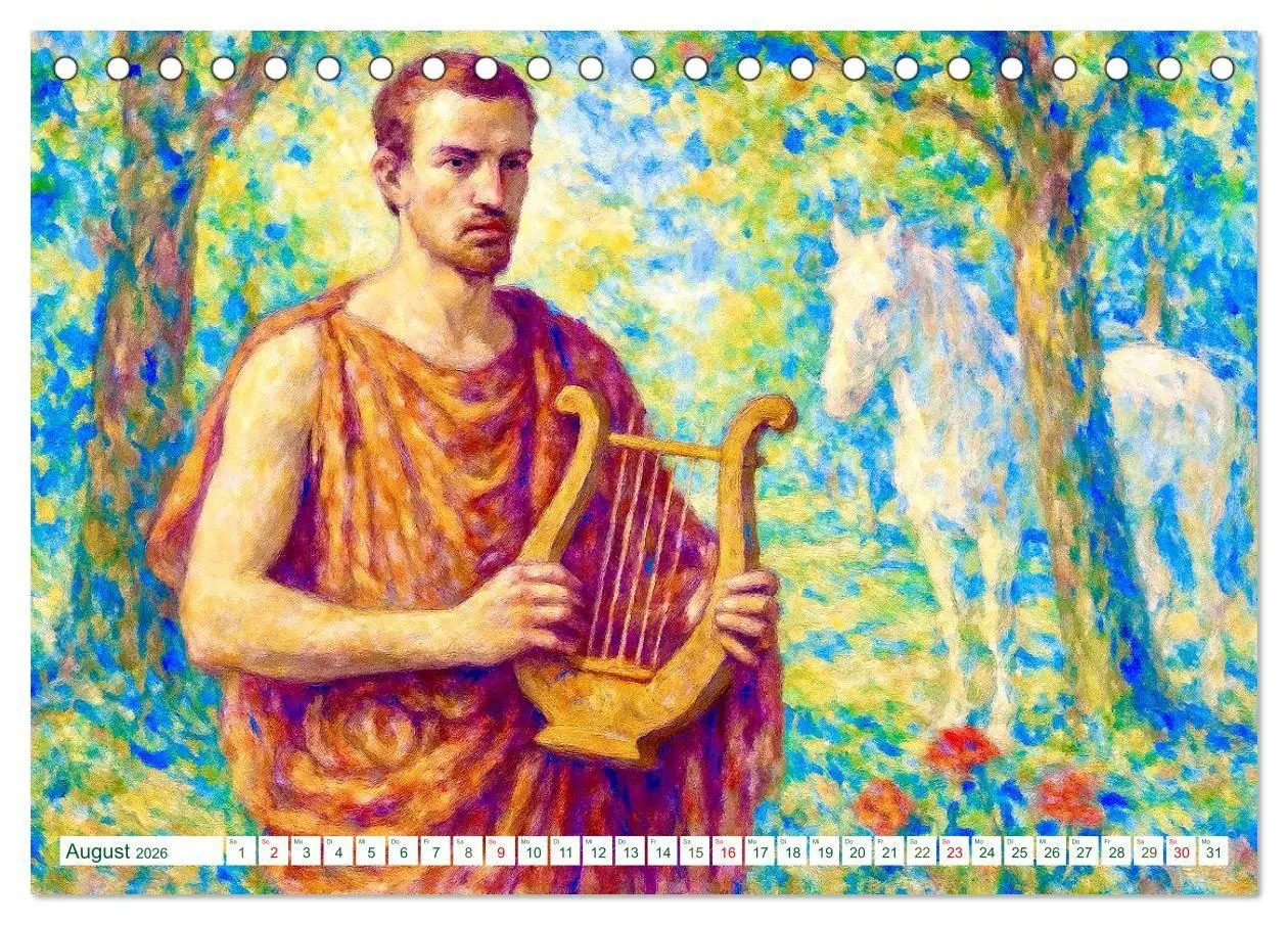 Bild: 9783516696875 | Rainer Maria Rilke. Sein Leben, seine Werke (Tischkalender 2026 DIN...