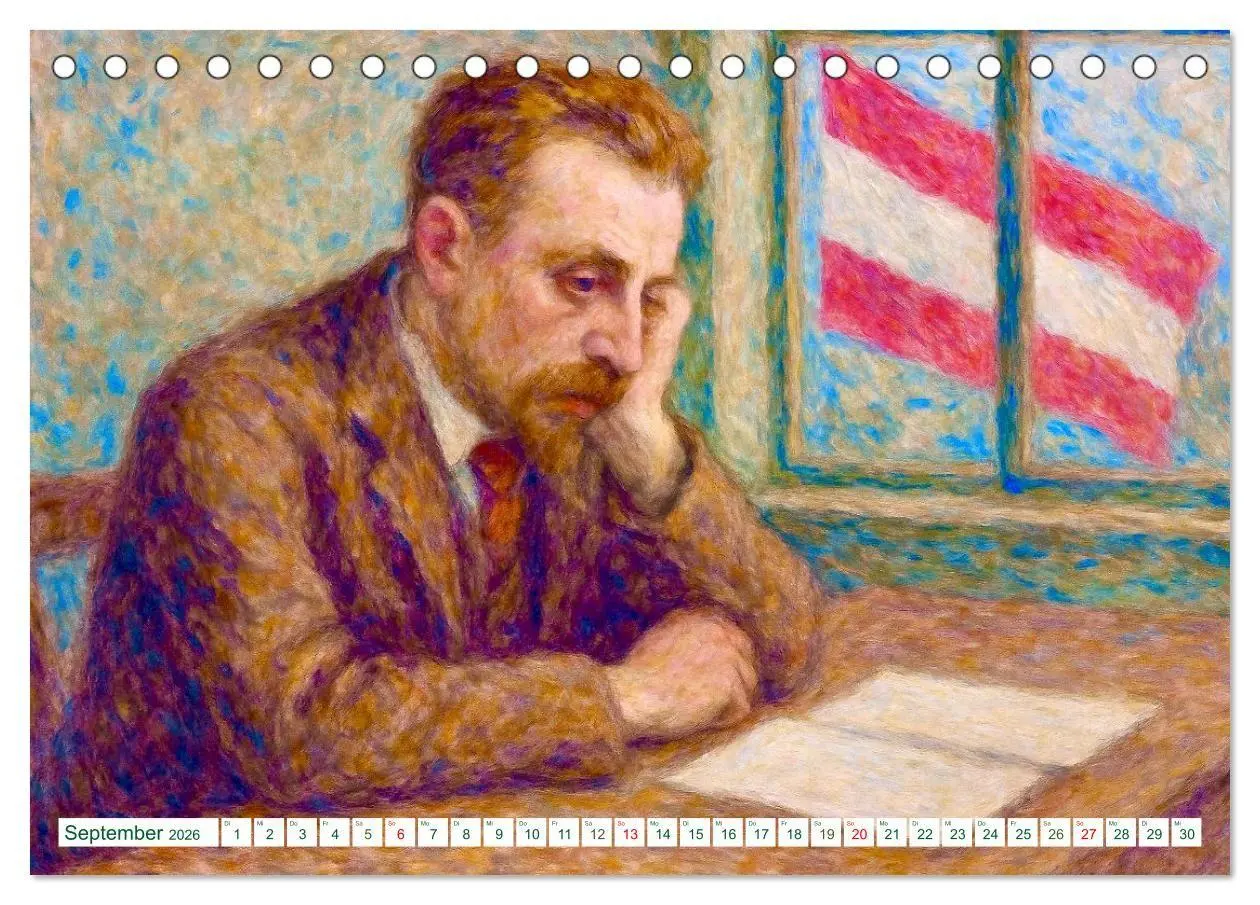 Bild: 9783516696875 | Rainer Maria Rilke. Sein Leben, seine Werke (Tischkalender 2026 DIN...