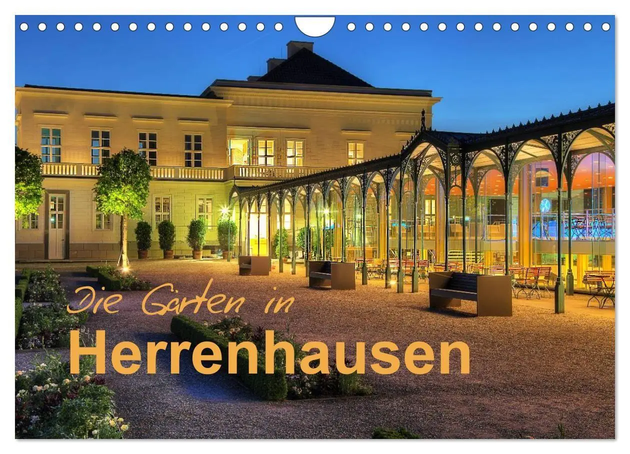 Cover: 9783594056875 | Die Gärten in Herrenhausen (Wandkalender 2027 DIN A4 quer),...