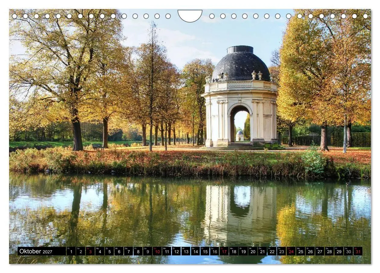 Bild: 9783594056875 | Die Gärten in Herrenhausen (Wandkalender 2027 DIN A4 quer),...