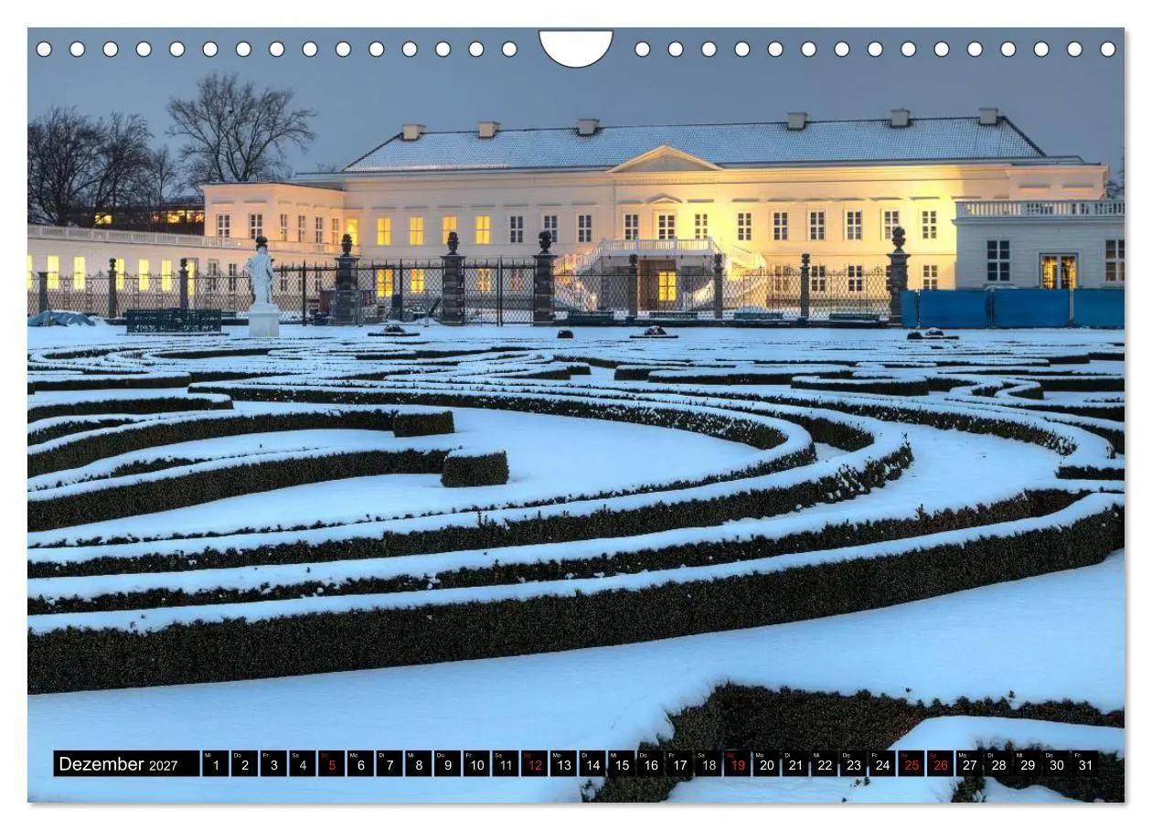 Bild: 9783594056875 | Die Gärten in Herrenhausen (Wandkalender 2027 DIN A4 quer),...