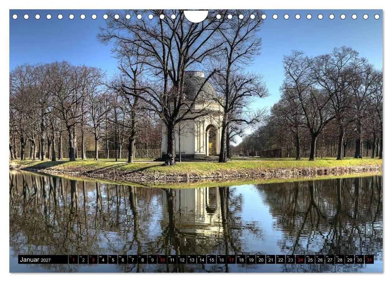 Bild: 9783594056875 | Die Gärten in Herrenhausen (Wandkalender 2027 DIN A4 quer),...