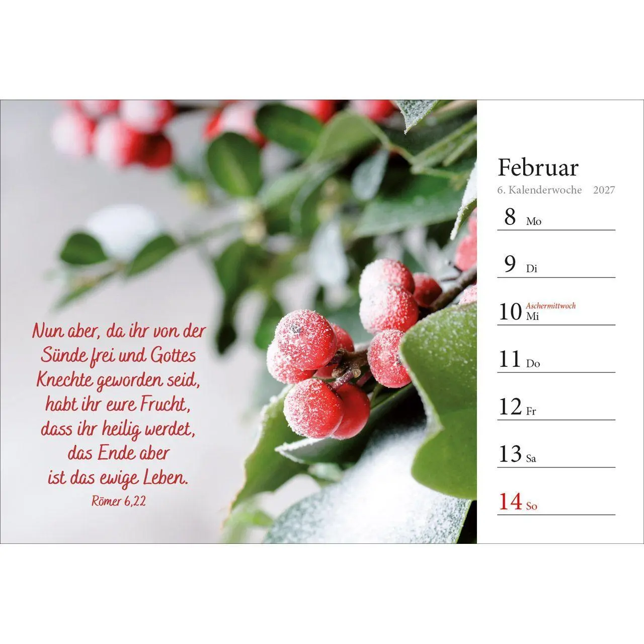 Bild: 9783754816875 | In deine Hand stell ich den Tag 2027 | Wochen-Aufstellkalender | 54 S.