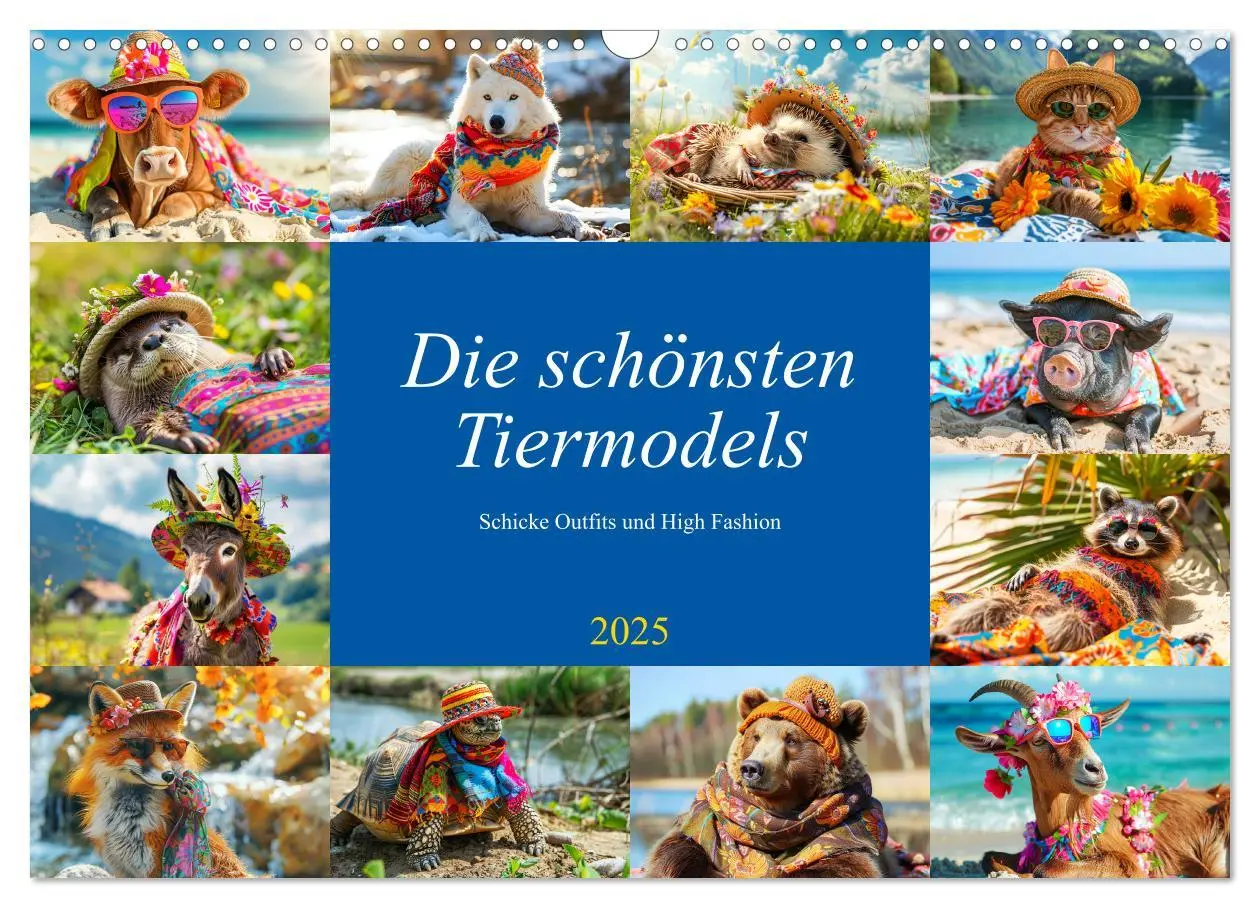 Cover: 9783435646975 | Die schönsten Tiermodels. Schicke Outfits und High Fashion...
