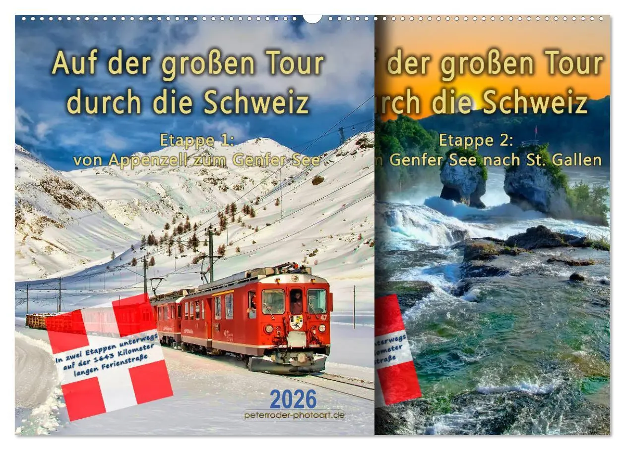 Cover: 9783457806975 | Auf der großen Tour durch die Schweiz, Etappe 1, Appenzell zum...