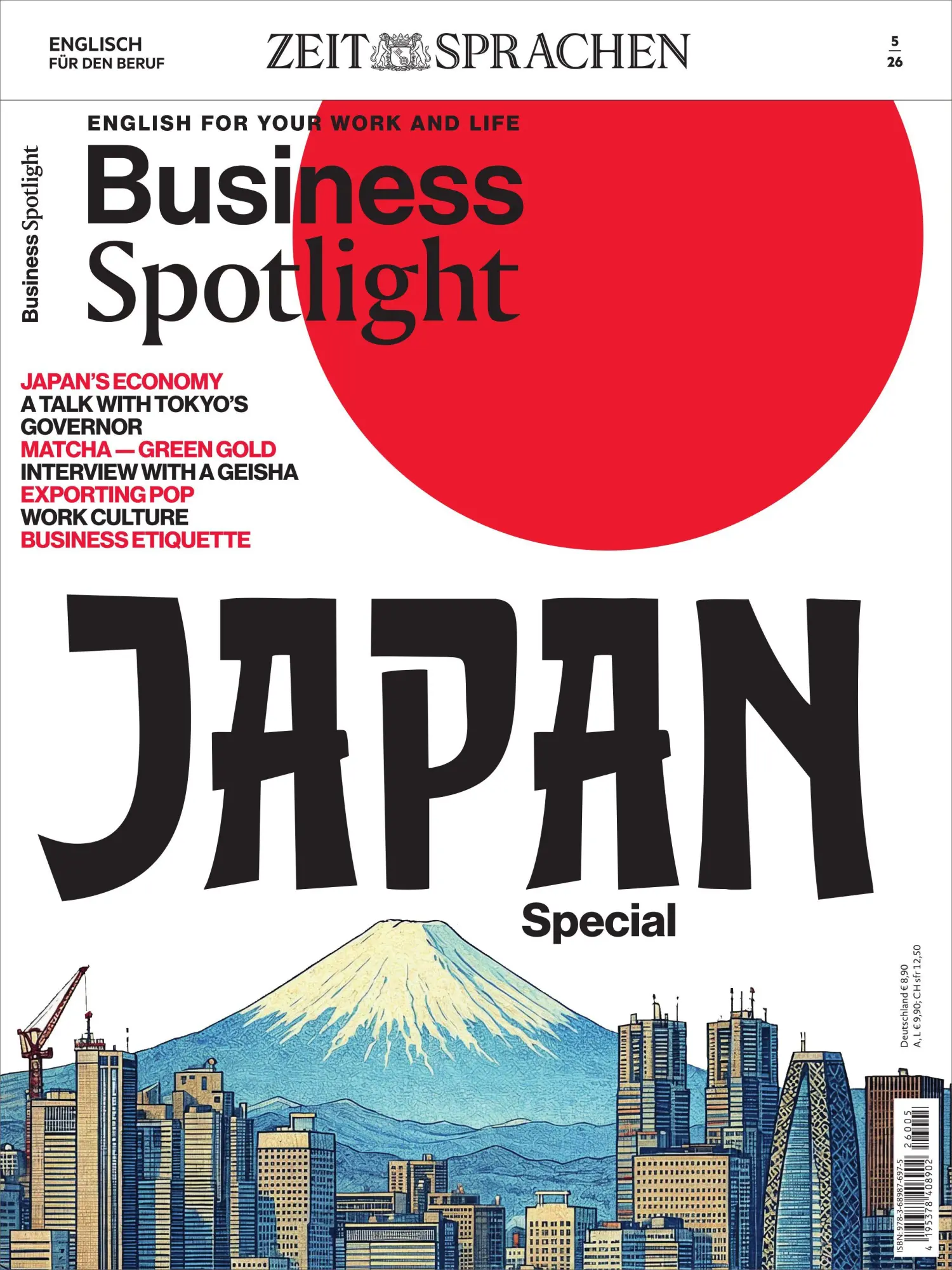 Cover: 9783689876975 | Business Spotlight Magazin 5/26 | Japan Special | ZEIT SPRACHEN GmbH