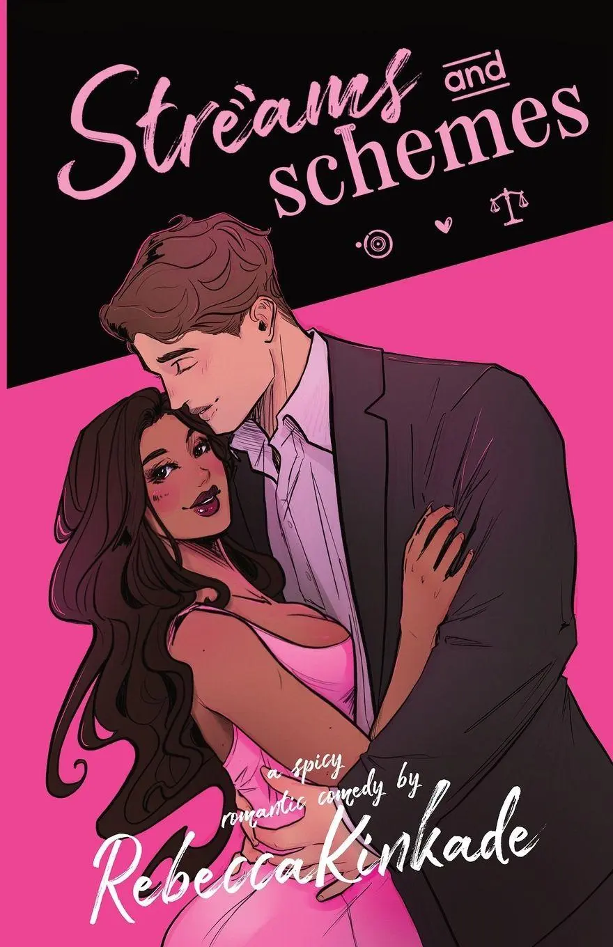 Cover: 9798990226975 | Streams and Schemes | A Spicy Romantic Comedy | Rebecca Kinkade | Buch