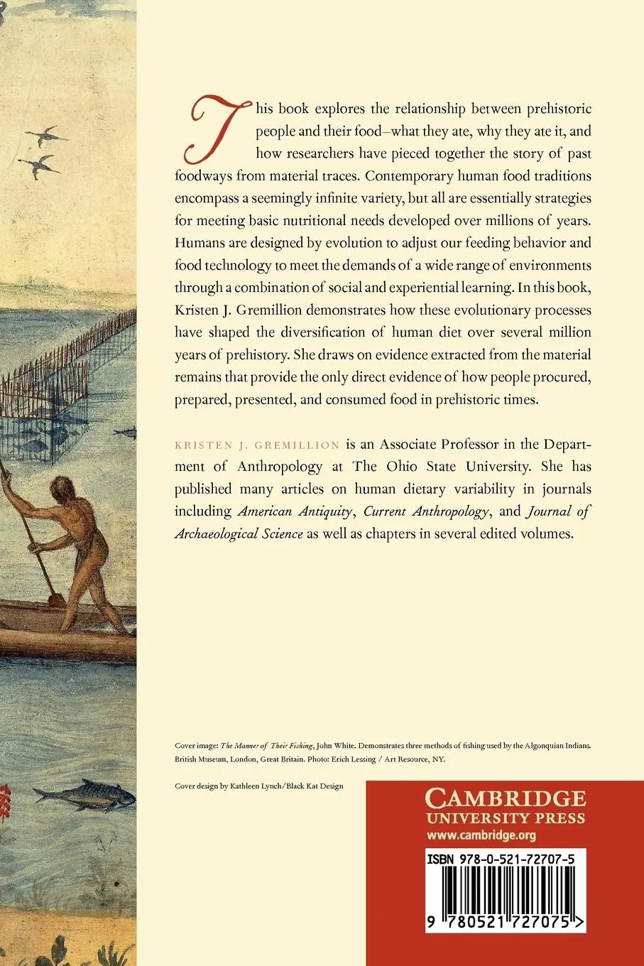 Rückseite: 9780521727075 | Ancestral Appetites | Food in Prehistory | Kristen J. Gremillion