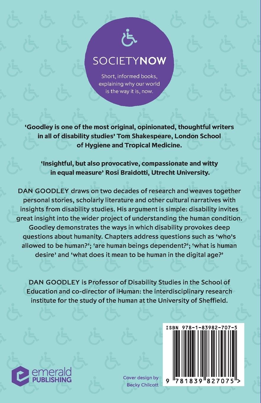 Rückseite: 9781839827075 | Disability and Other Human Questions | Dan Goodley | Taschenbuch