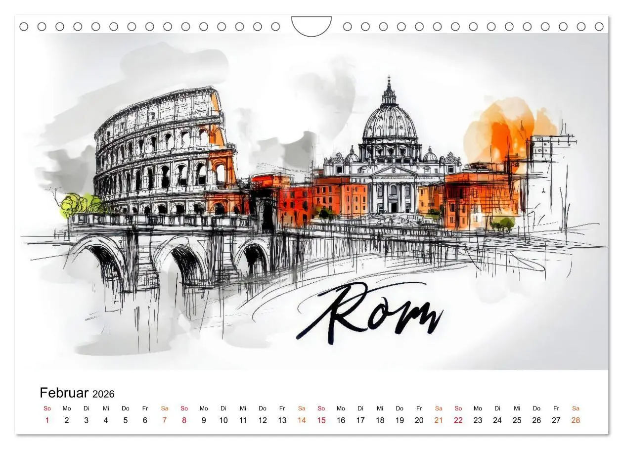 Bild: 9783457247075 | Weltstädte - ein Kalender für Entdecker (Wandkalender 2026 DIN A4...