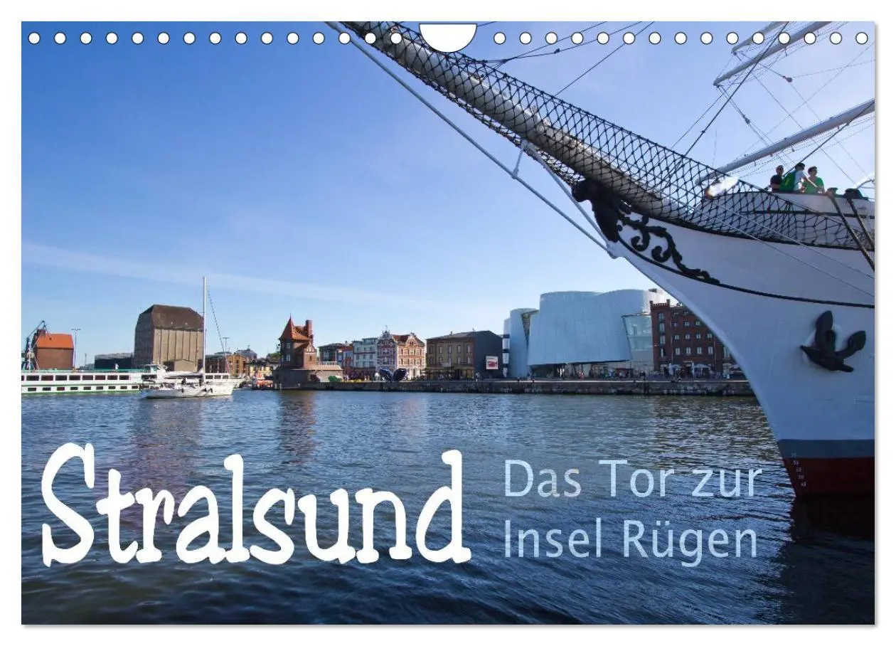Cover: 9783516027075 | Stralsund. Das Tor zur Insel Rügen (Wandkalender 2026 DIN A4 quer),...