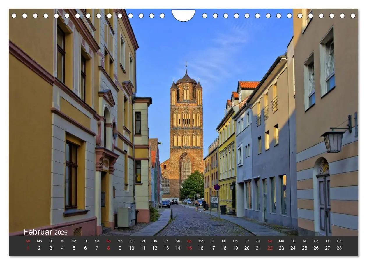Bild: 9783516027075 | Stralsund. Das Tor zur Insel Rügen (Wandkalender 2026 DIN A4 quer),...
