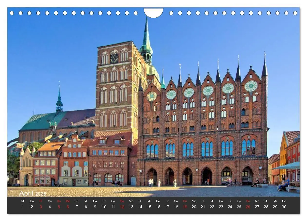 Bild: 9783516027075 | Stralsund. Das Tor zur Insel Rügen (Wandkalender 2026 DIN A4 quer),...