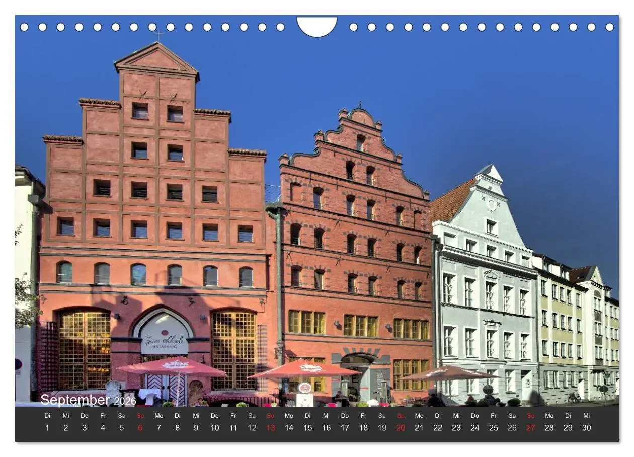 Bild: 9783516027075 | Stralsund. Das Tor zur Insel Rügen (Wandkalender 2026 DIN A4 quer),...