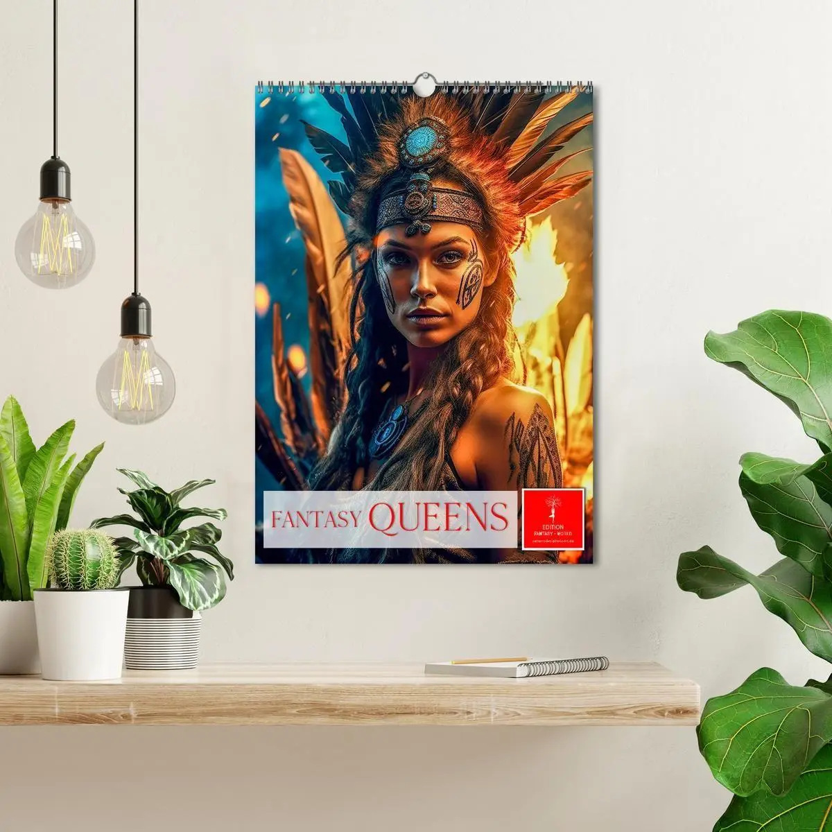 Bild: 9783569287075 | Fantasy Queens (Wandkalender 2027 DIN A3 hoch), CALVENDO...