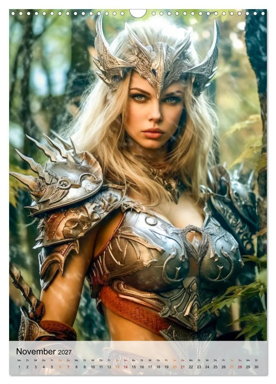 Bild: 9783569287075 | Fantasy Queens (Wandkalender 2027 DIN A3 hoch), CALVENDO...