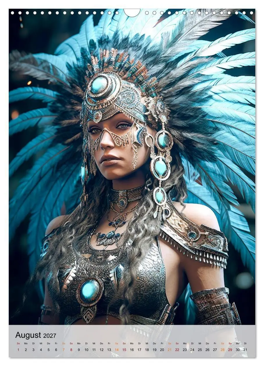 Bild: 9783569287075 | Fantasy Queens (Wandkalender 2027 DIN A3 hoch), CALVENDO...