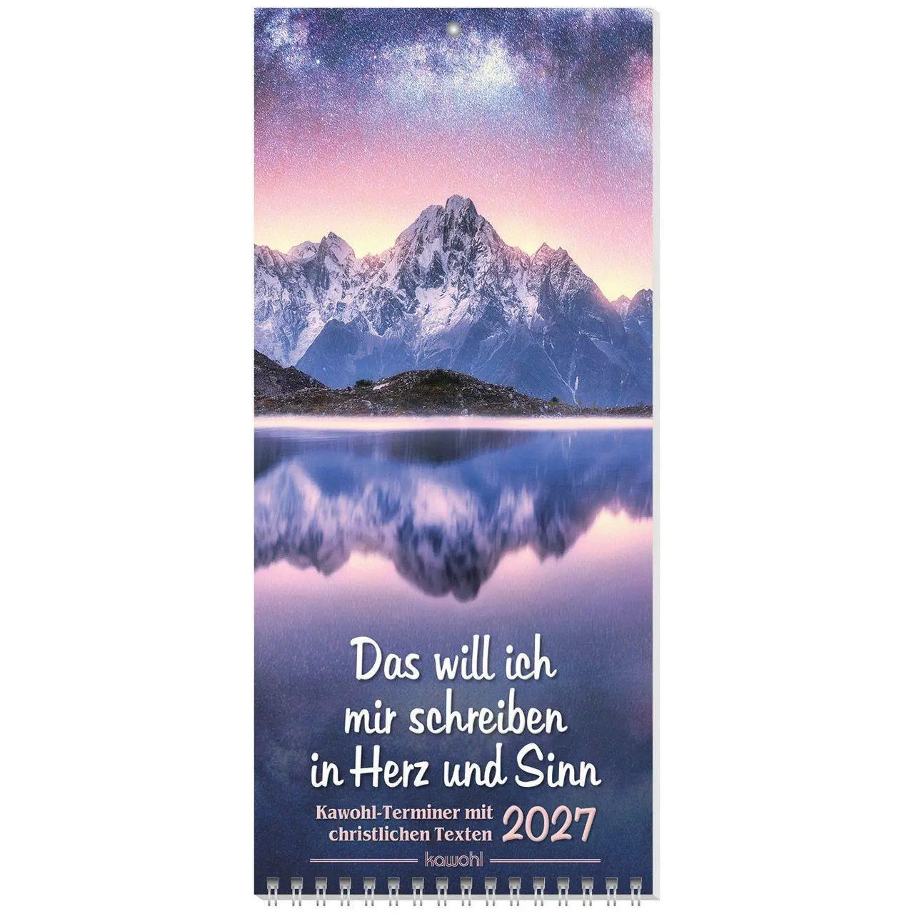 Cover: 9783754867075 | Das will ich mir schreiben in Herz und Sinn 2027 | Kalender | 14 S.