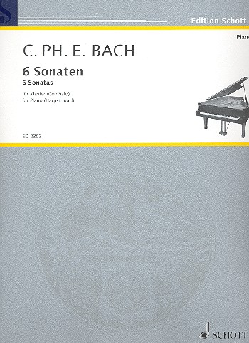 Cover: 9790001037075 | Sonaten(6) 1( Cpe ) | Johann Sebastian Bach | Buch | Schott Music