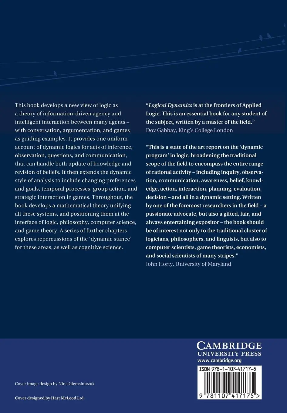 Rückseite: 9781107417175 | Logical Dynamics of Information and Interaction | Johan Van Benthem