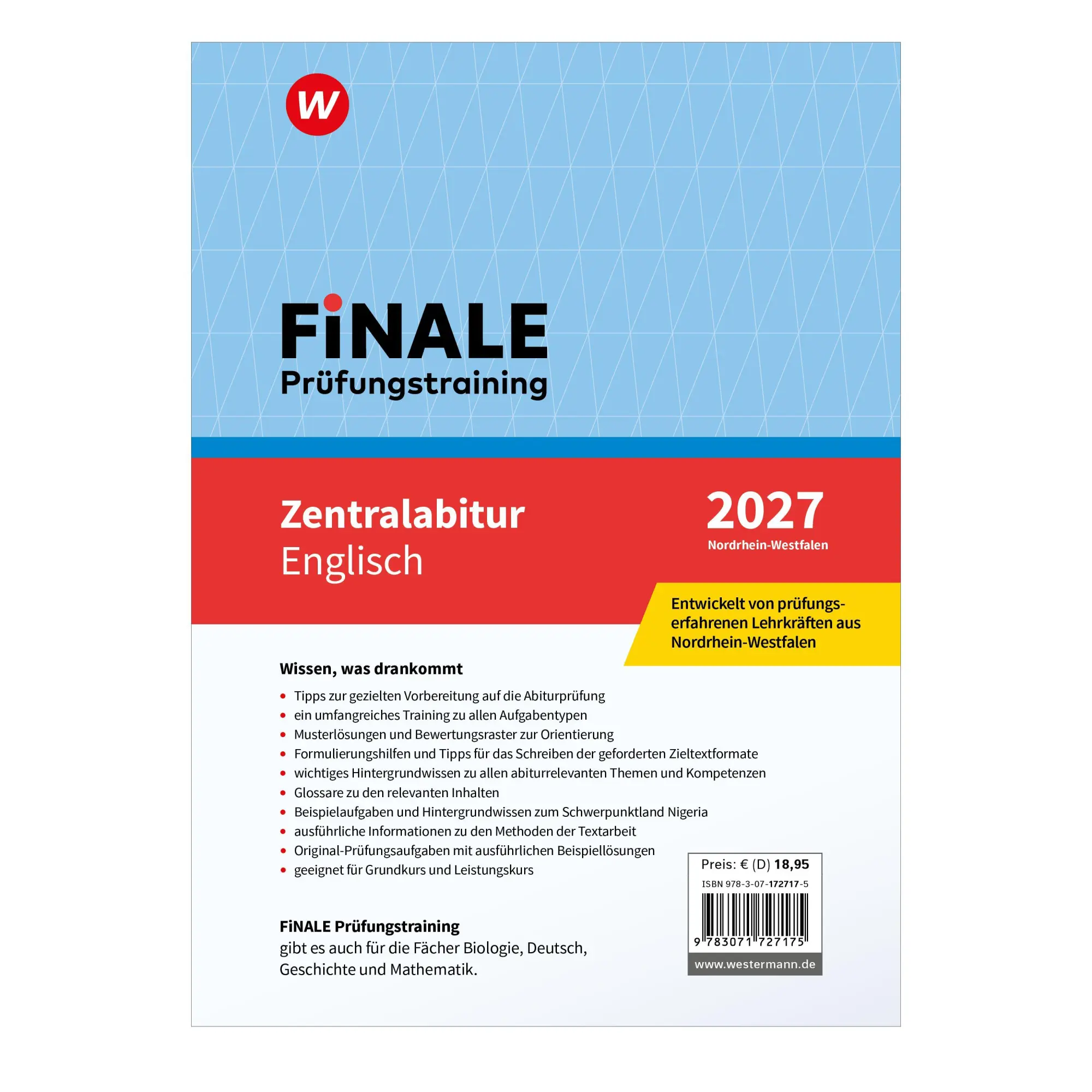 Bild: 9783071727175 | FiNALE Prüfungstraining Zentralabitur Nordrhein-Westfalen. Englisch...