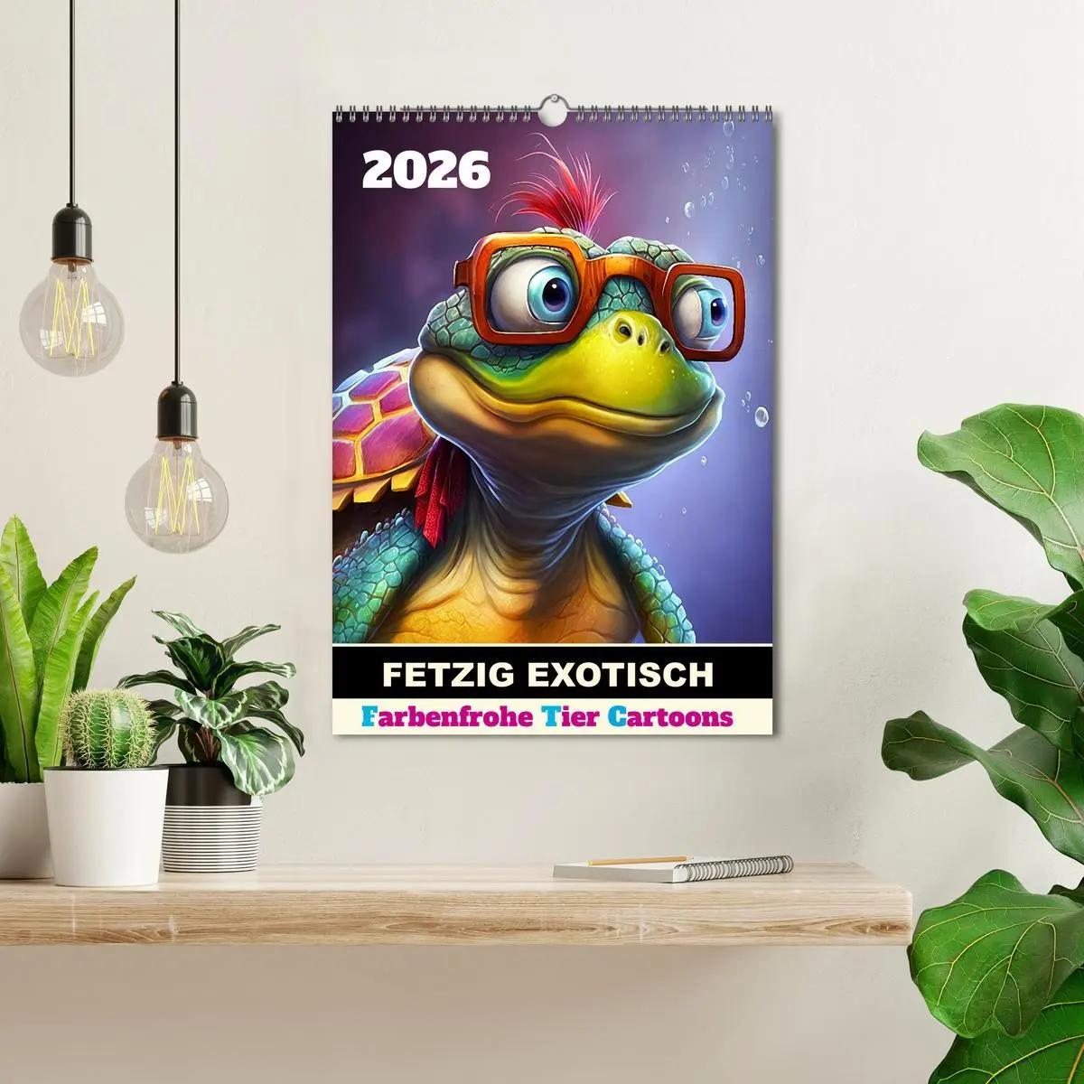 Bild: 9783516327175 | FETZIG EXOTISCH (Wandkalender 2026 DIN A3 hoch), CALVENDO...