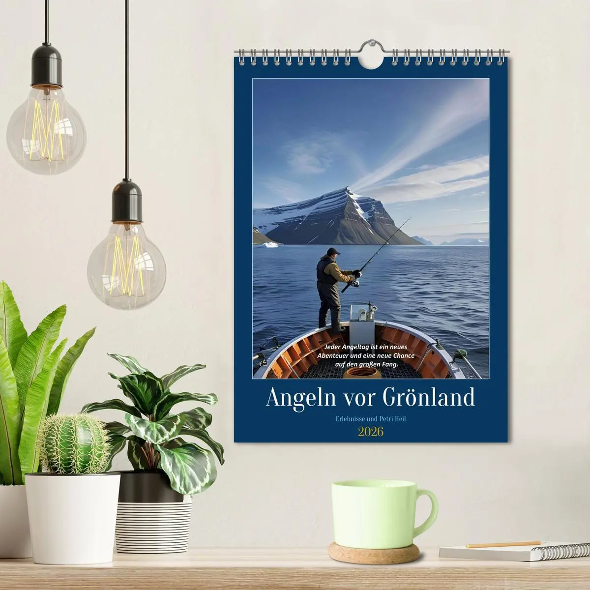 Bild: 9783516637175 | Angeln vor Grönland (Wandkalender 2026 DIN A4 hoch), CALVENDO...