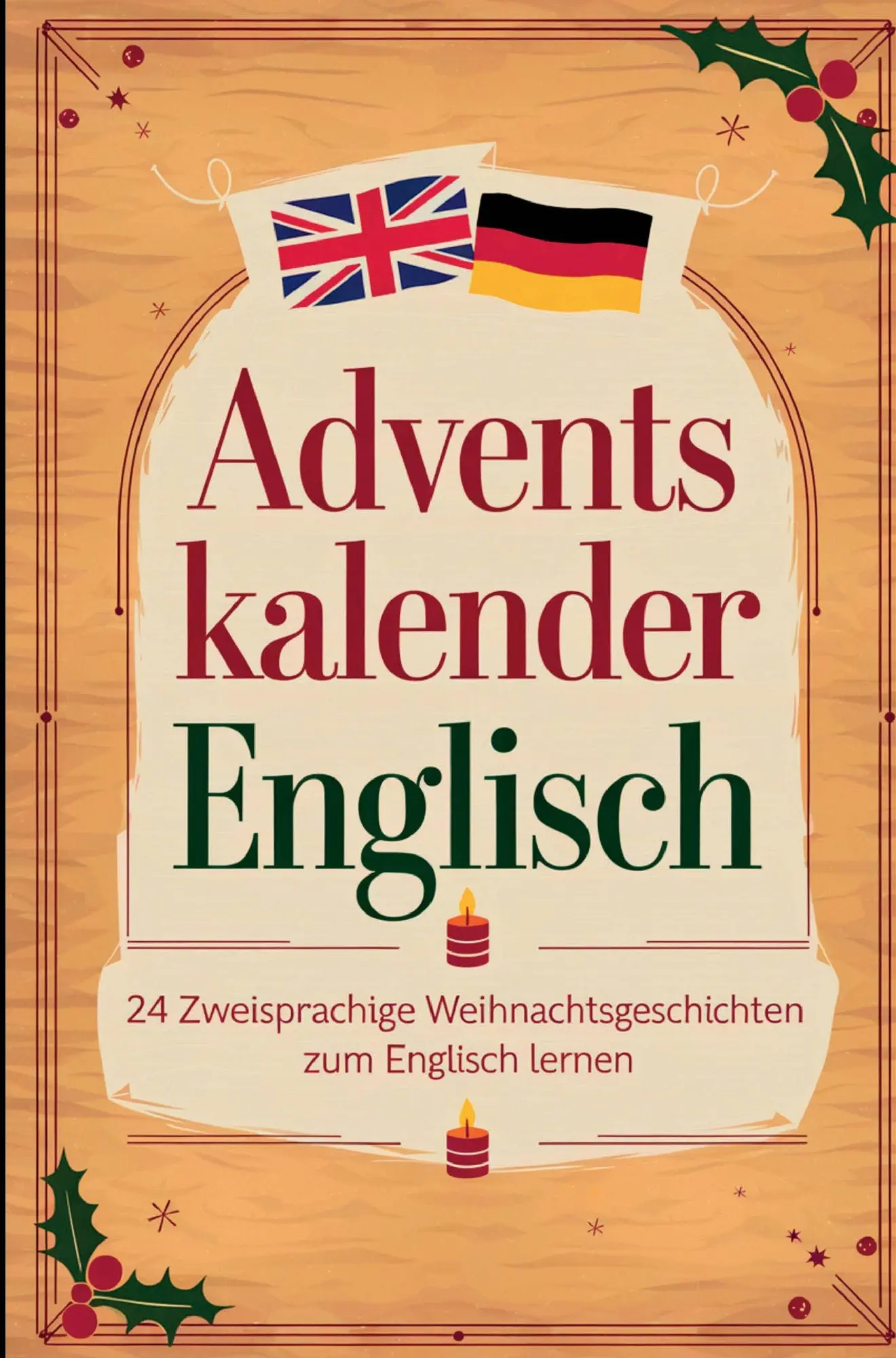 Cover: 9783903727175 | Adventskalender Englisch: 24 zweisprachige Weihnachtsgeschichten...