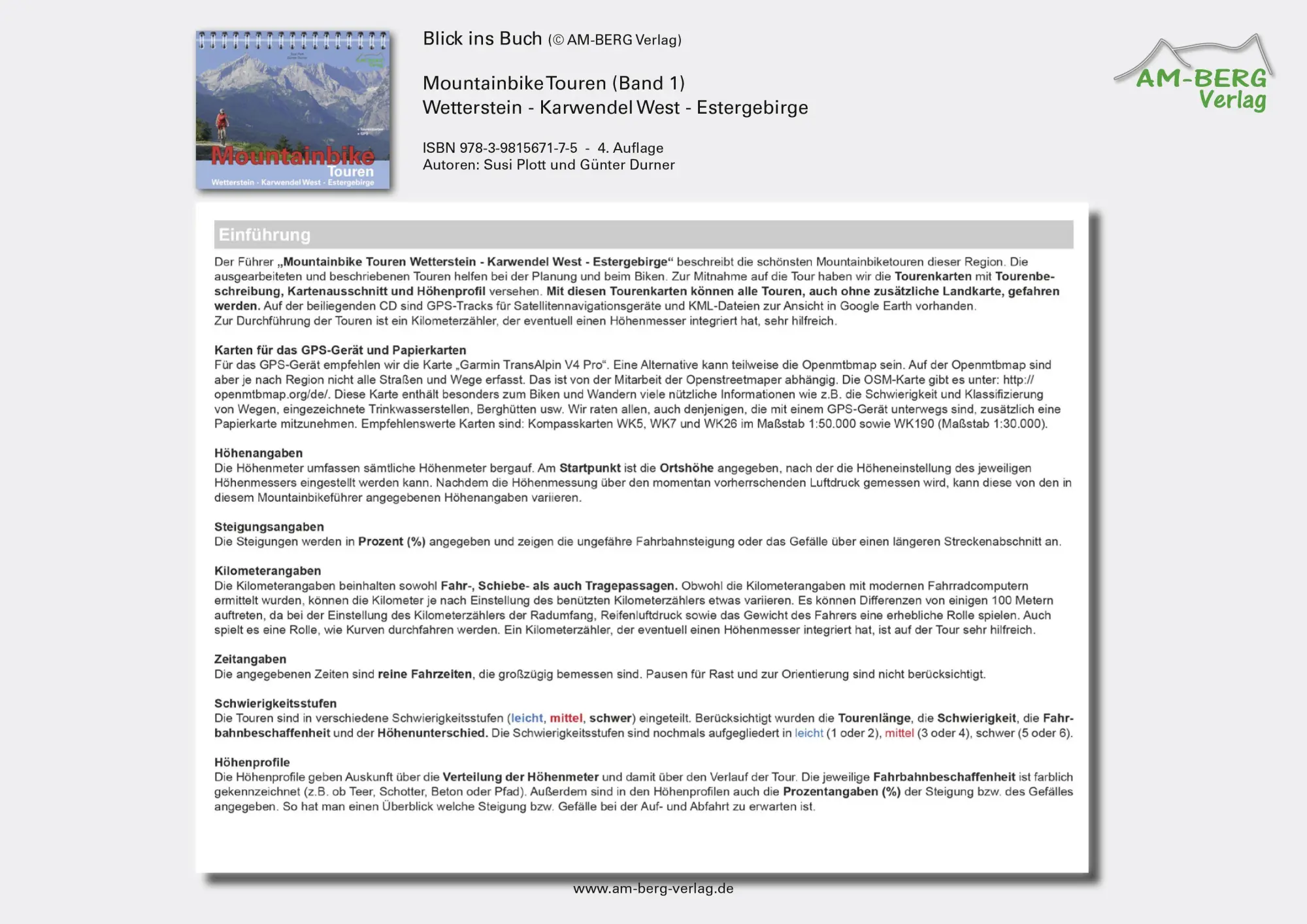 Bild: 9783981567175 | Mountainbike Touren Wetterstein - Karwendel West - Estergebirge | Buch
