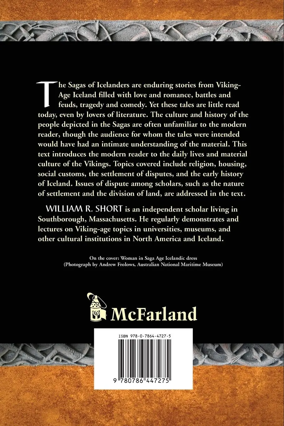 Rückseite: 9780786447275 | Icelanders in the Viking Age | The People of the Sagas | Short | Buch