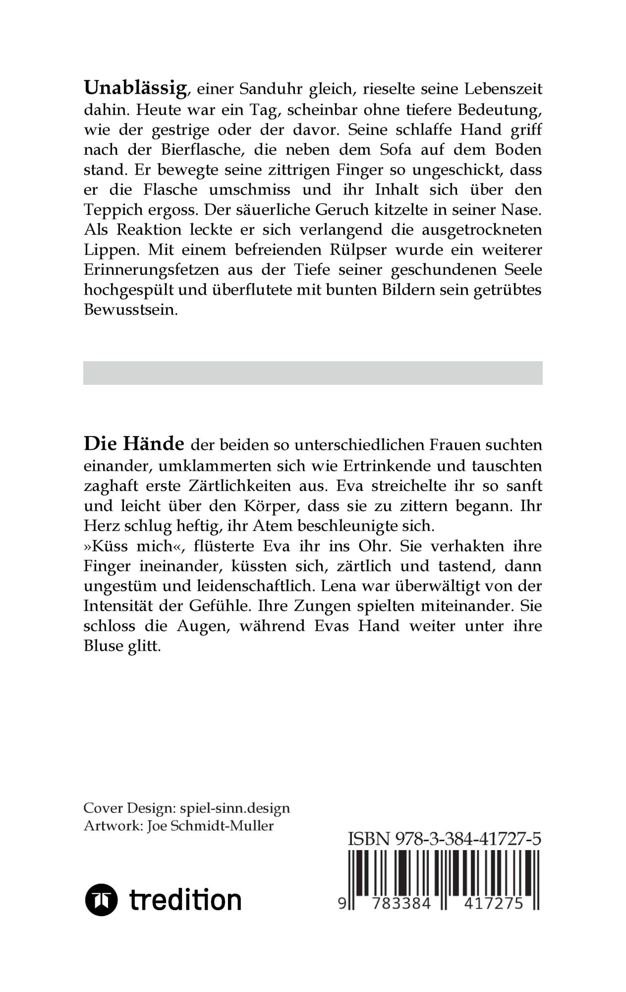 Rückseite: 9783384417275 | Mörderische Gedanken | Geschichten aus dem Leben | Joe Schmidt-Muller