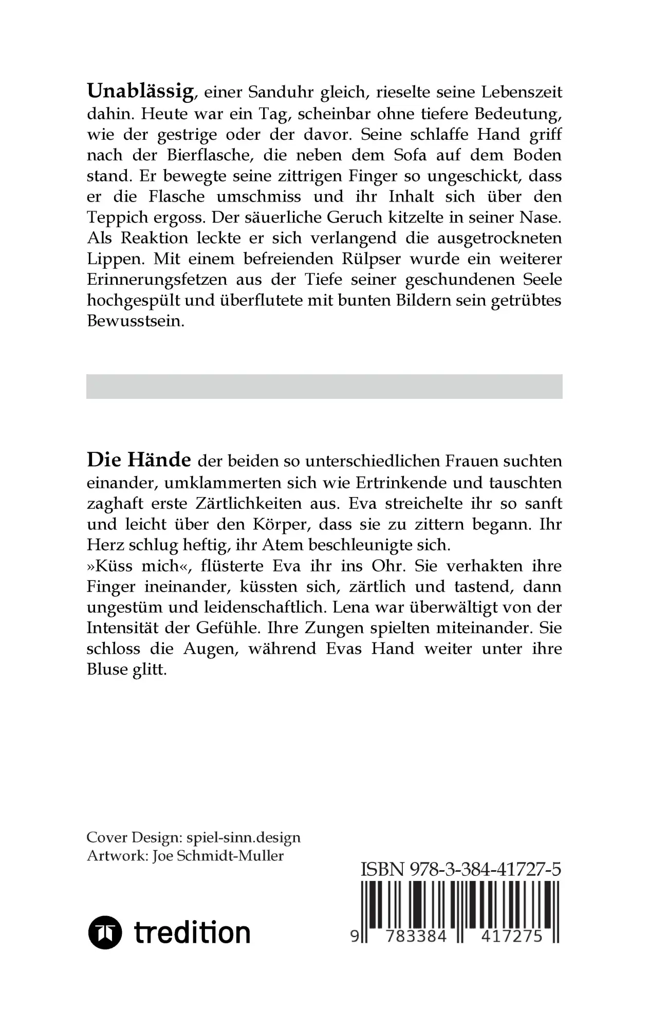 Rückseite: 9783384417275 | Mörderische Gedanken | Geschichten aus dem Leben | Joe Schmidt-Muller