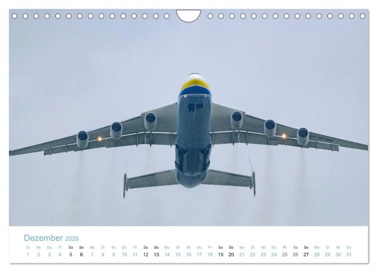 Bild: 9783457607275 | ANTONOV AN-225 "MRIJA" (Wandkalender 2026 DIN A4 quer), CALVENDO...