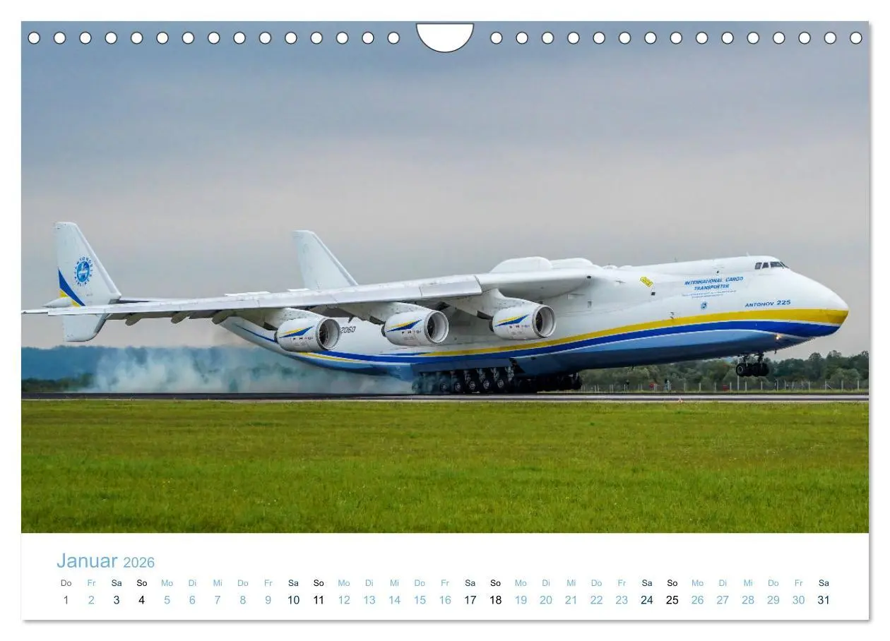 Bild: 9783457607275 | ANTONOV AN-225 "MRIJA" (Wandkalender 2026 DIN A4 quer), CALVENDO...