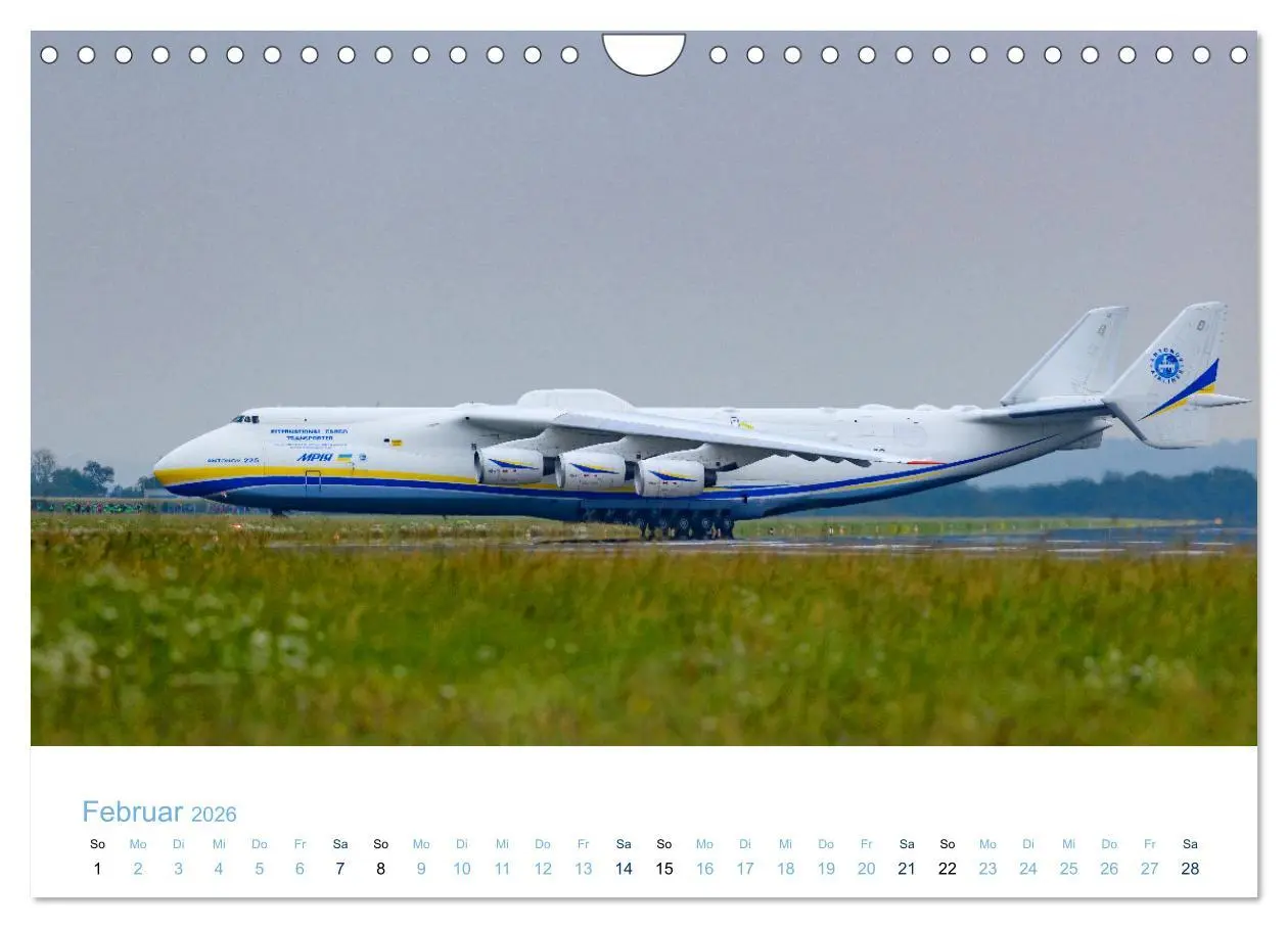 Bild: 9783457607275 | ANTONOV AN-225 "MRIJA" (Wandkalender 2026 DIN A4 quer), CALVENDO...
