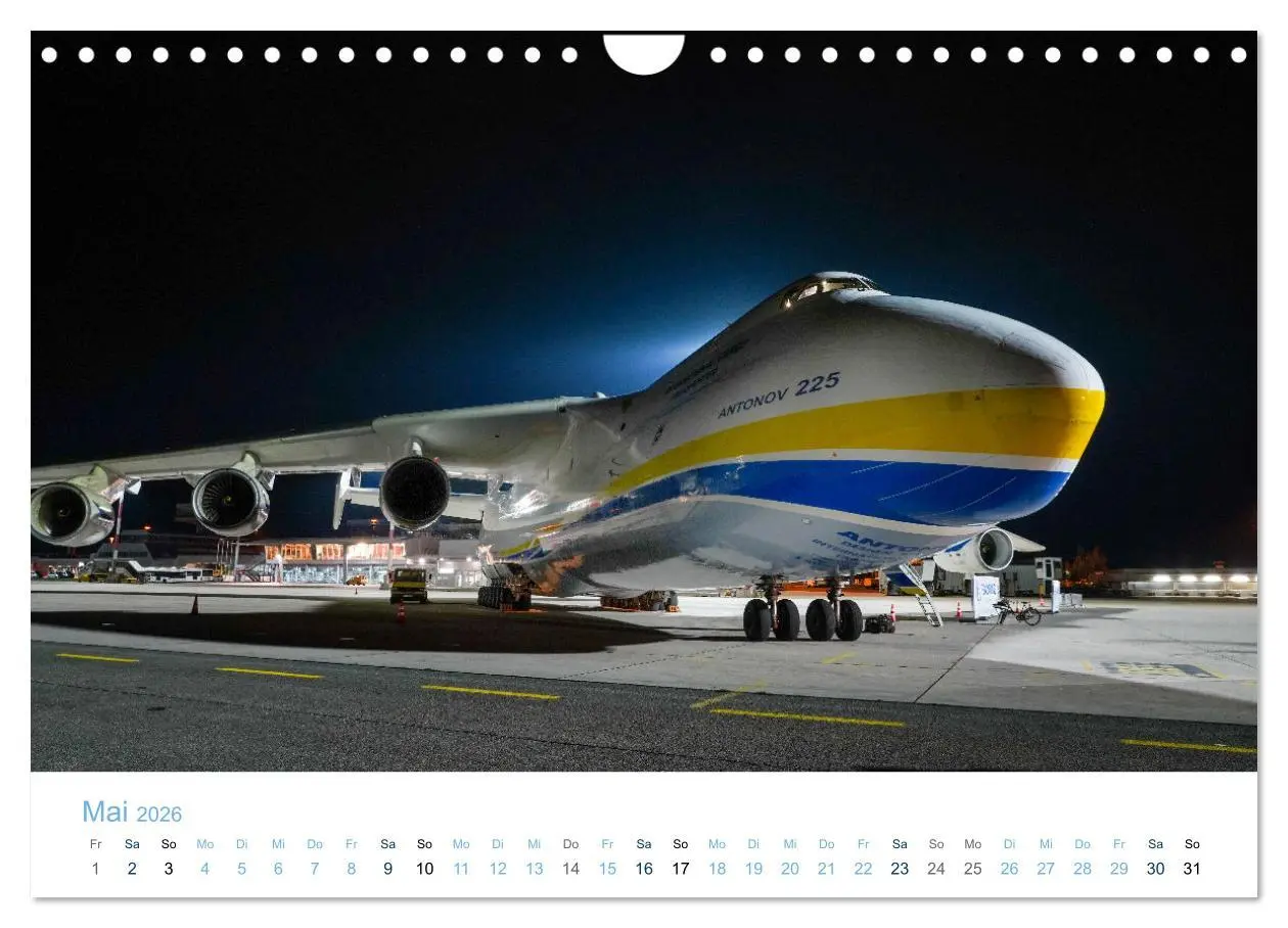 Bild: 9783457607275 | ANTONOV AN-225 "MRIJA" (Wandkalender 2026 DIN A4 quer), CALVENDO...