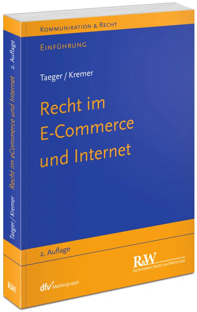 Cover: 9783800517275 | Recht im E-Commerce und Internet | Jürgen Taeger (u. a.) | Taschenbuch