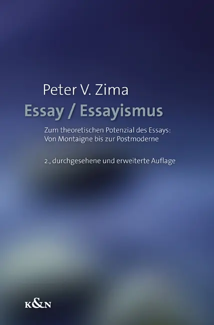 Cover: 9783826047275 | Essay / Essayismus | Peter V. Zima | Taschenbuch | 294 S. | Deutsch