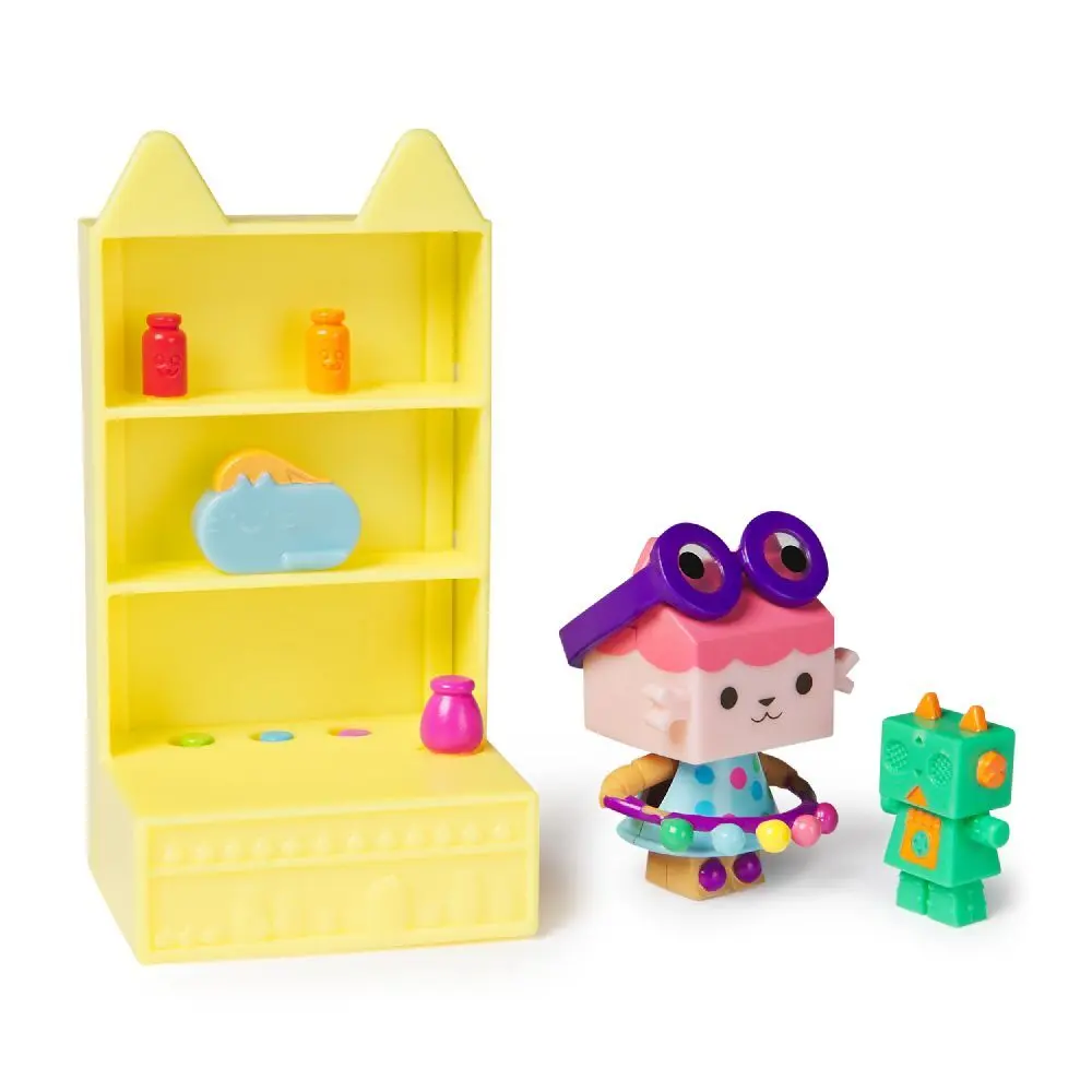 Bild: 681147017375 | Gabby's Dollhouse Bobble Kitty Furniture - Baby Box | In Karton | 2024