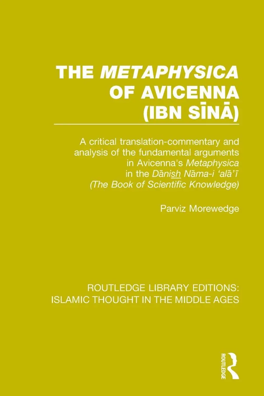 Cover: 9781138947375 | The 'Metaphysica' of Avicenna (ibn S¿n¿) | Parviz Morewedge | Buch