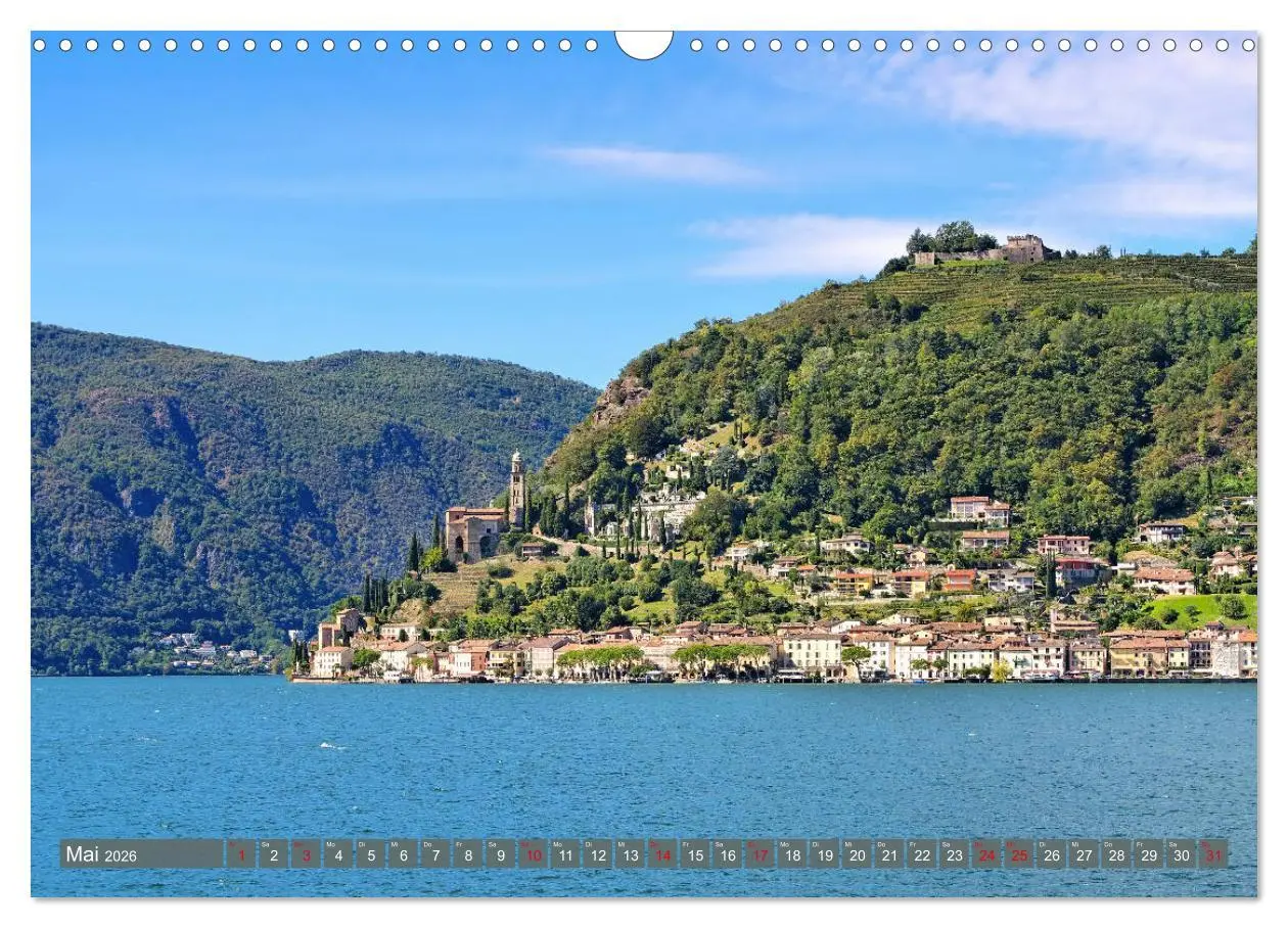 Bild: 9783457837375 | Luganer See - Zwischen Schweizer und Italienischen Alpen...