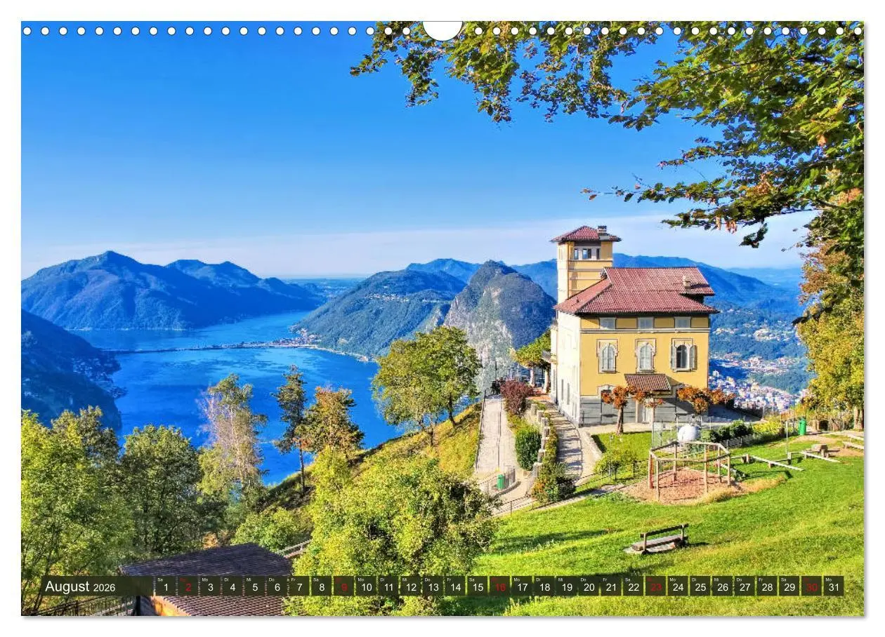 Bild: 9783457837375 | Luganer See - Zwischen Schweizer und Italienischen Alpen...