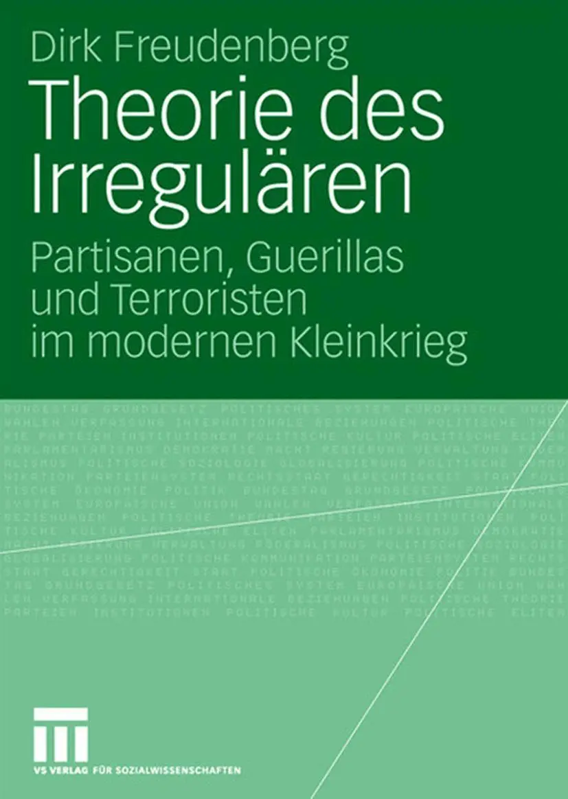 Cover: 9783531157375 | Theorie des Irregulären | Dirk Freudenberg | Taschenbuch | 496 S.