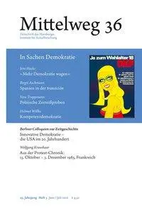 Cover: 9783868547375 | In Sachen Demokratie | Jens Hacke (u. a.) | Taschenbuch | Deutsch